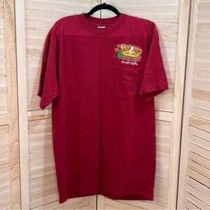 Ron Jon Red and Yellow Short Sleeve Tee